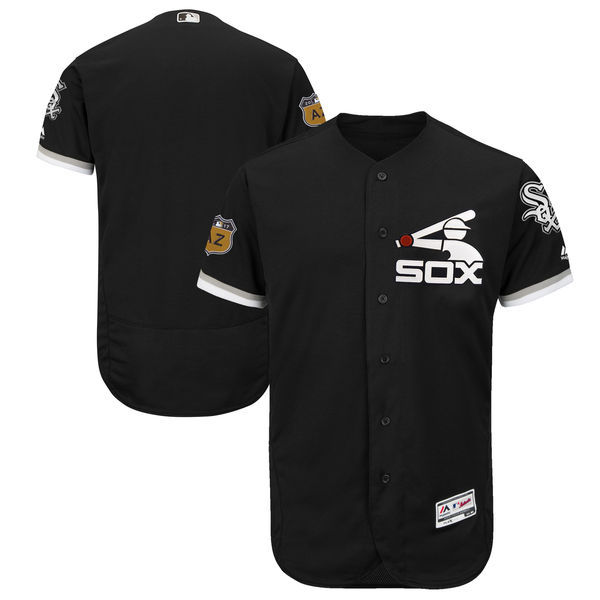 2017 MLB Chicago White Sox Blank Black Jerseys->chicago cubs->MLB Jersey